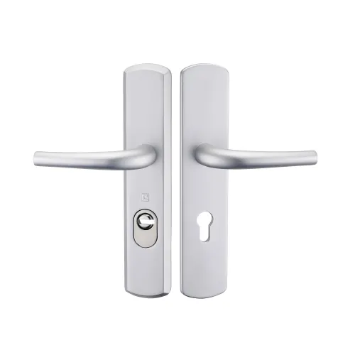 Poignée blindée double béquille SALOME argent HERACLES