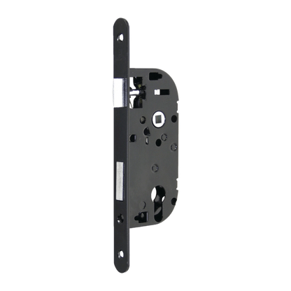 Coffre de serrure monopoint HERACLES NF axe 40 mm noir - à clé (fonction courte)