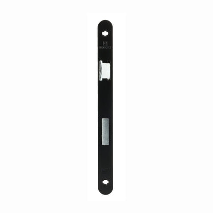 Coffre de serrure monopoint HERACLES NF axe 50 mm noir - à clé (fonction longue) (2 clés)
