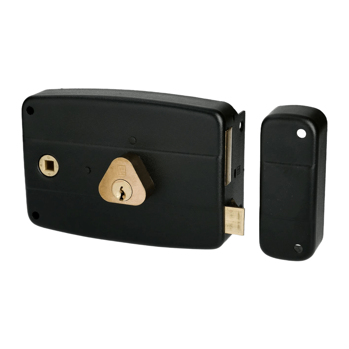 Serrure tubulaire ERCY HERACLES 5G 50mm à larder feuillure - droite - 4 clés