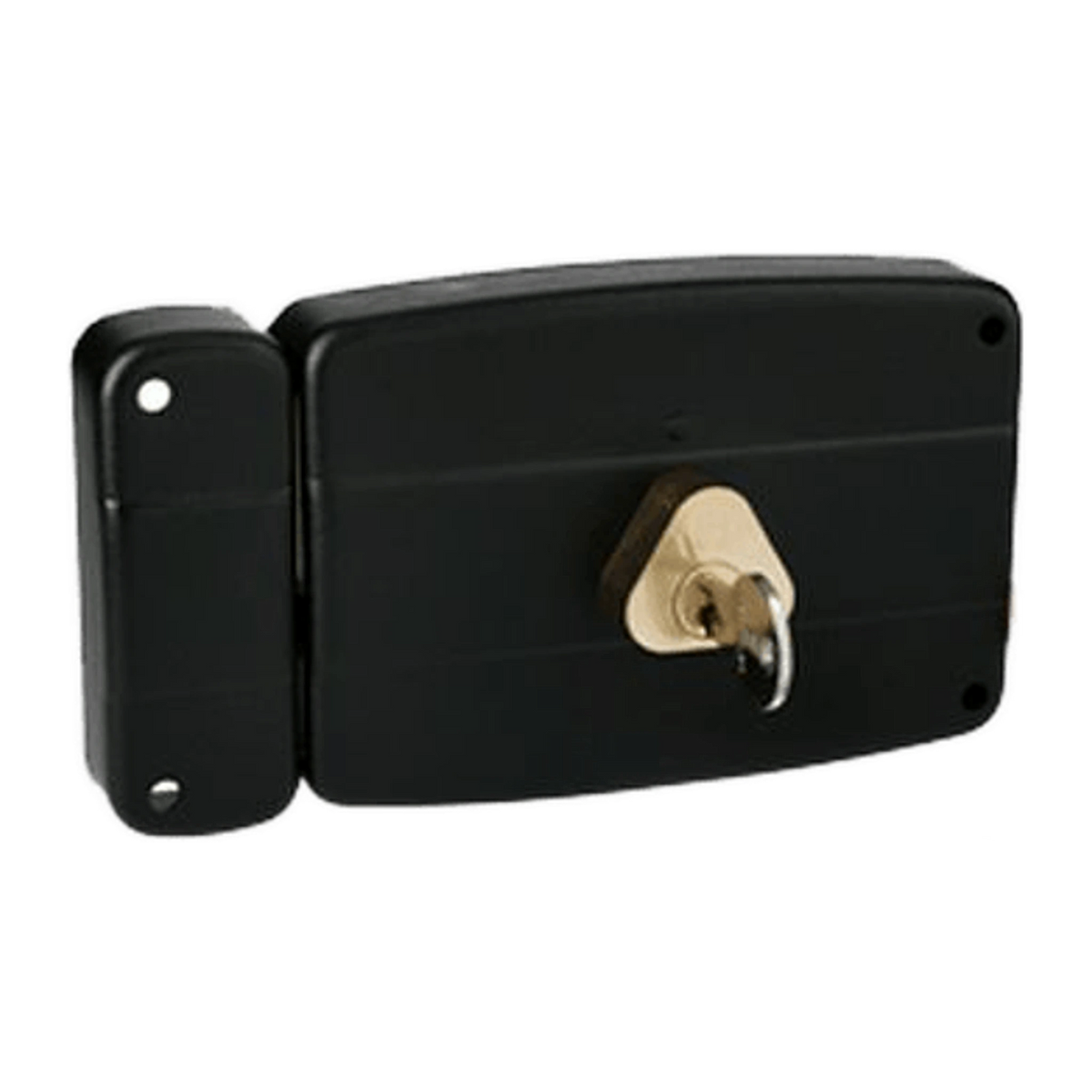 Serrure tubulaire ERCY HERACLES 5G 50mm à larder feuillure - droite - 4 clés