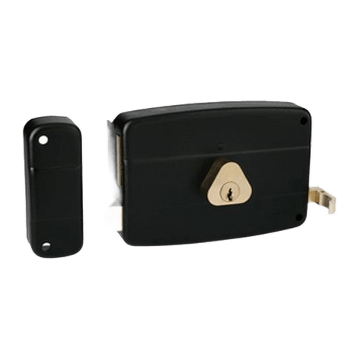 Serrure tubulaire ERCY HERACLES 5G 50mm à larder feuillure - droite - 4 clés