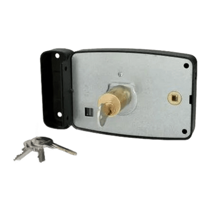 Serrure tubulaire ERCY HERACLES 5G 50mm à larder feuillure - droite - 4 clés