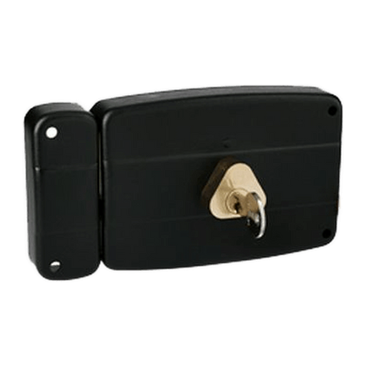 Serrure tubulaire ERCY HERACLES 5G 50mm à larder feuillure - gauche - 4 clés