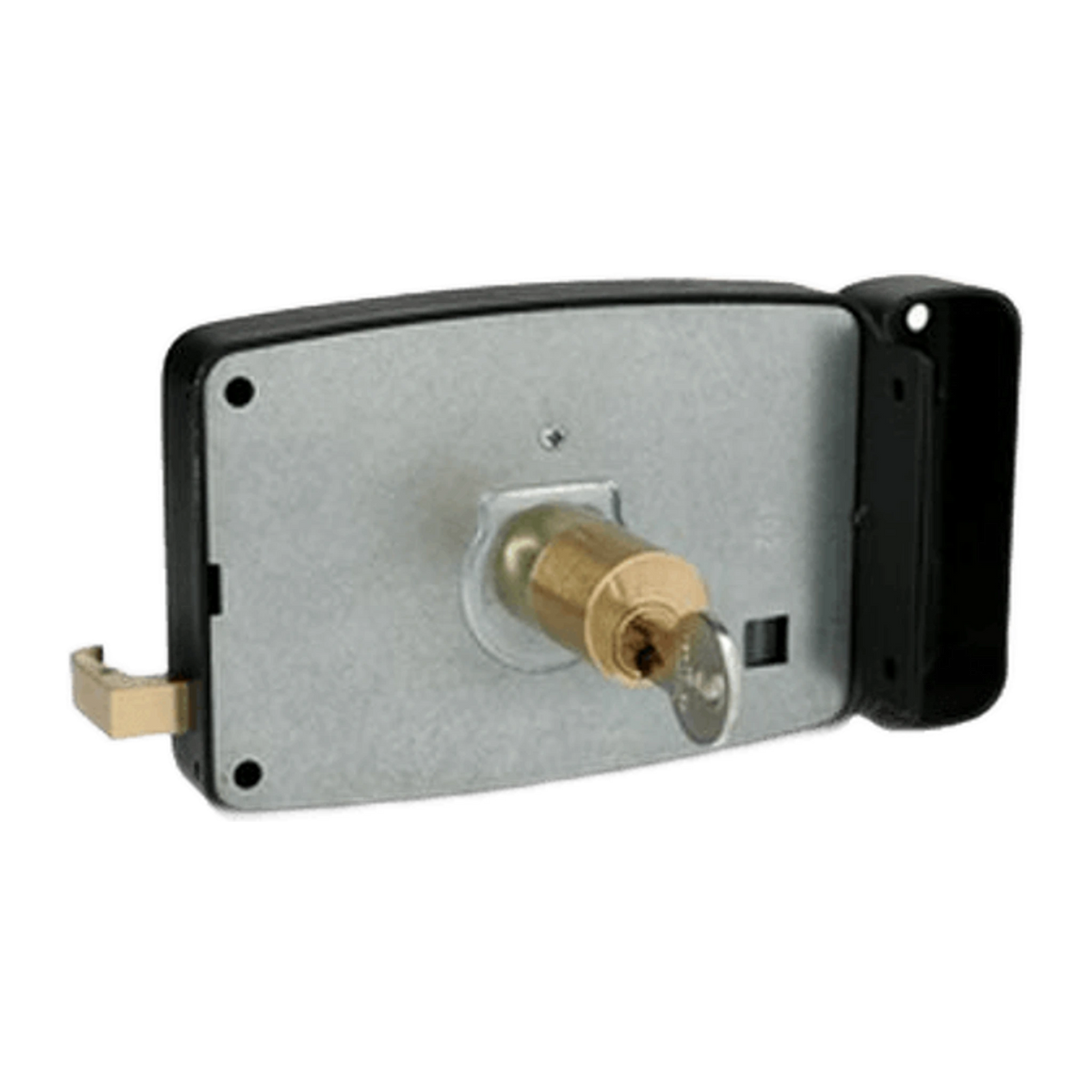 Serrure tubulaire ERCY HERACLES 5G 50mm à larder feuillure - gauche - 4 clés