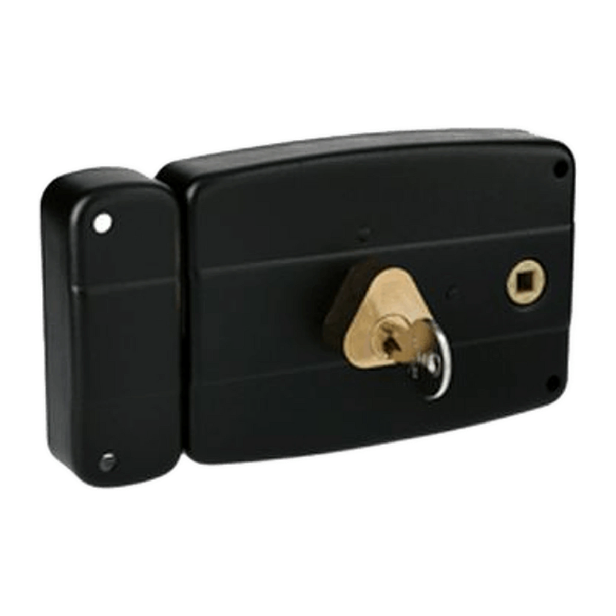 Serrure tubulaire ERCY HERACLES 5G 50mm à larder feuillure - gauche - 4 clés
