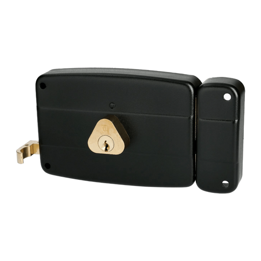 Serrure tubulaire ERCY HERACLES 5G 50mm à larder feuillure - gauche - 4 clés