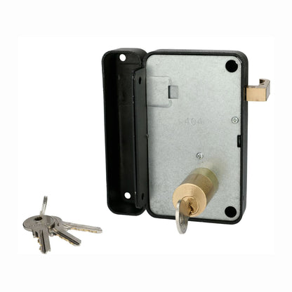 Serrure tubulaire ERCY HERACLES 5G 50mm verticale à larder - droite - 4 clés
