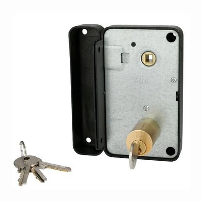 Serrure tubulaire ERCY HERACLES 5G 50mm verticale feuillure - gauche - 4 clés